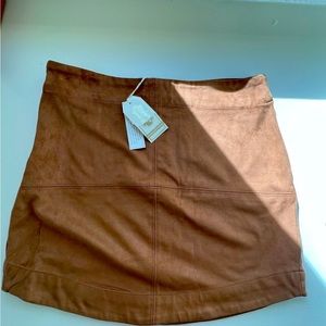 Mudpie suede mini skirt